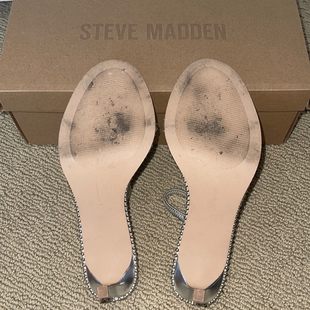 Steve Madden Rhinestone Heels✨ - Picture 5 of 6